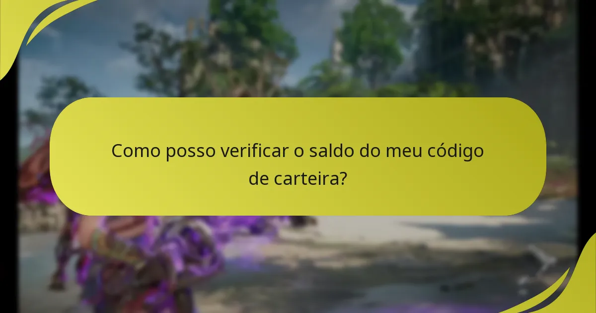 Quais passos de verificação são necessários para transações de códigos de carteira?
